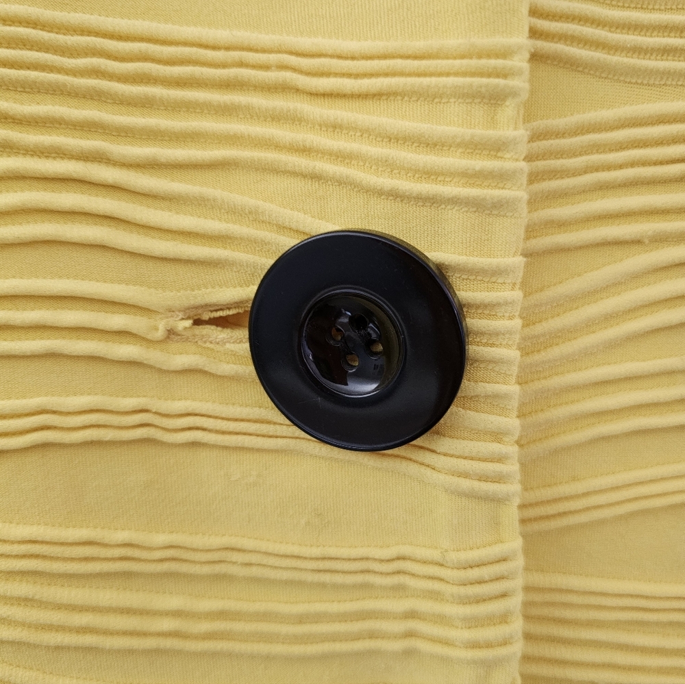 Multiples Textured Lightweight Jacket Petite M Ye… - image 3